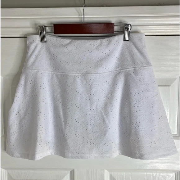 X by gotten pickleball/tennis/golf skirt/skort White Medium Used 1x Excellent - Picture 4 of 10